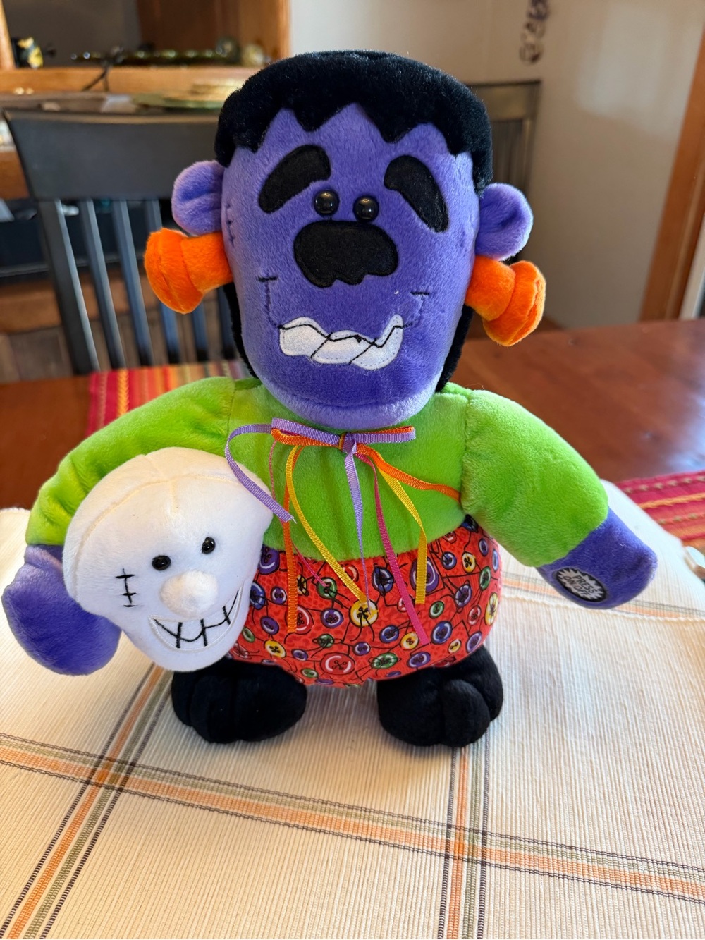 1990s Dan Dee Frankenstein Plush (batteries not included)